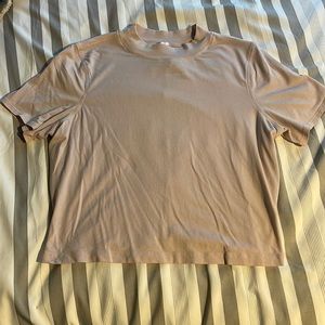 Pink Puff Mockneck Lululemon Top